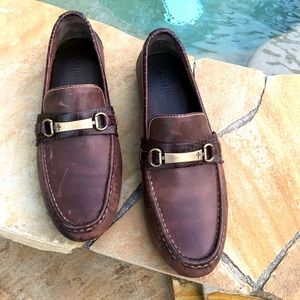 Cole Haan Brown Leather Driver 10